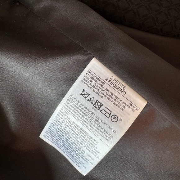 Black Patterned Blazer - Picture 6 of 8